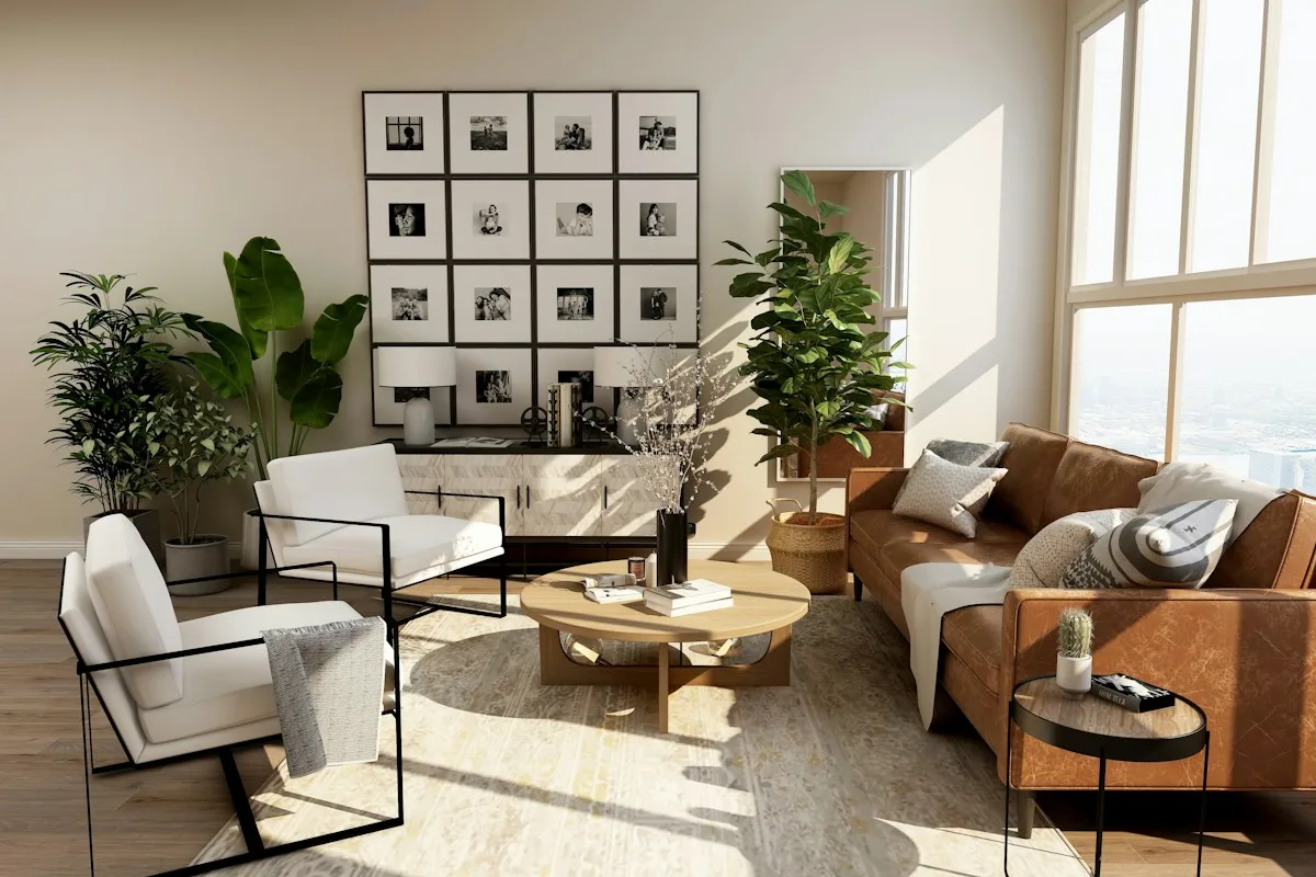 Stock reference living room — illustrative placeholder